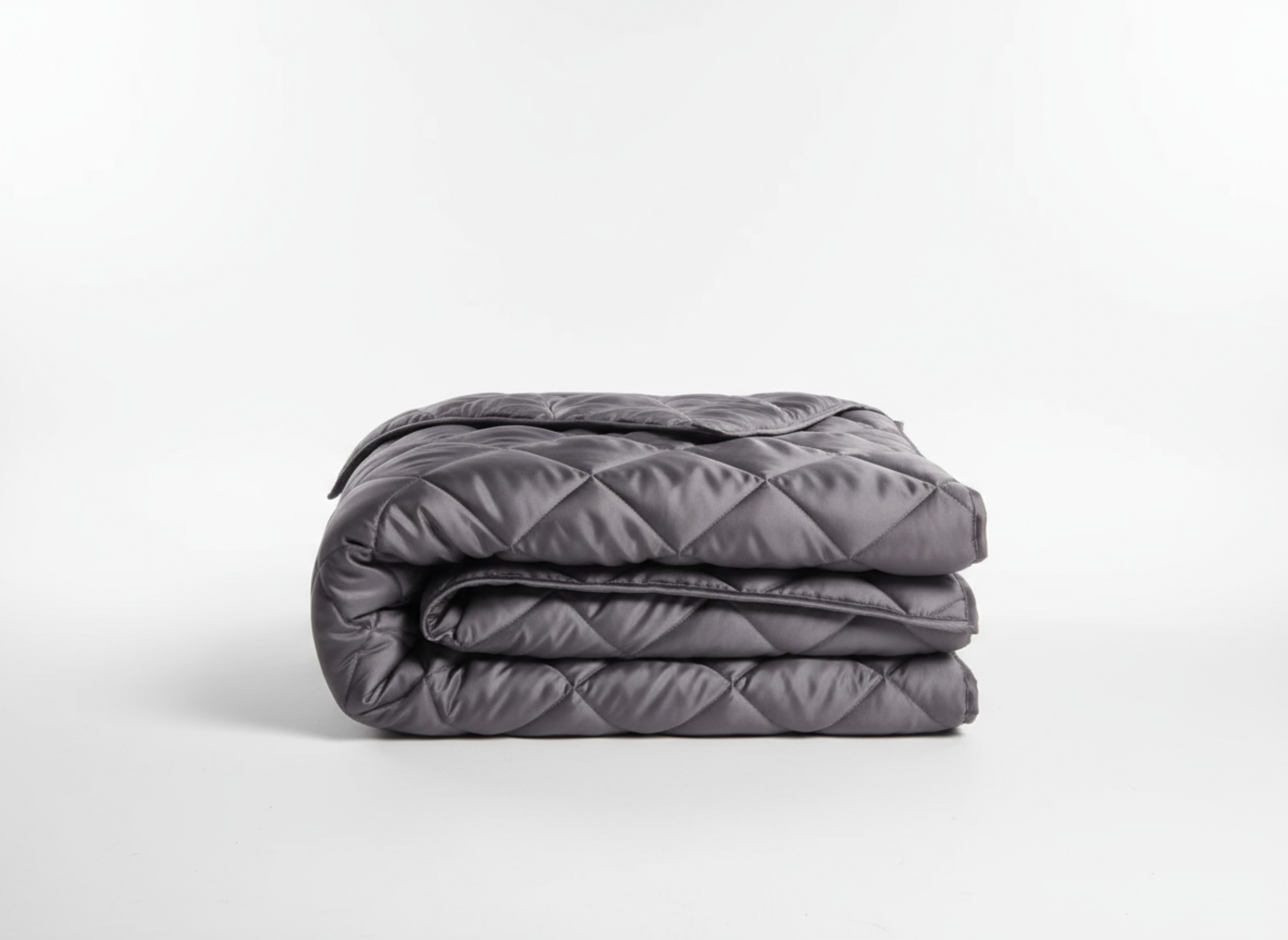 Bamboo weighted blanket studio product shot